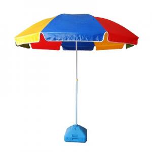 Promotional Advertising Outdoor Anti-Sun Rainproof Breathable Personalized Logo Printing 40Inch Beach Umbrellas With Sides